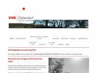 vvd.ch Webseite Vorschau