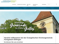 ek-koenigsbach.de Webseite Vorschau