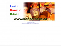 kaesetheke.at Webseite Vorschau