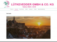 luetkevedder.de Webseite Vorschau