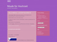 djhochzeitmuenchen.wordpress.com Webseite Vorschau
