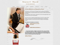 neuwert-musik.de Webseite Vorschau