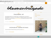 blumenbriga.de Webseite Vorschau