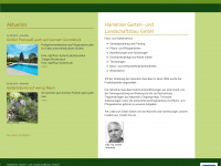 hamelner-galabau.de Webseite Vorschau