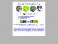 microscopies.com Webseite Vorschau