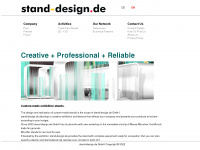 stand-design.com Webseite Vorschau