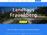 landhaus-frauenberg.de Webseite Vorschau