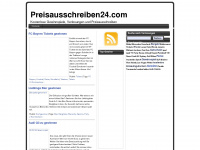 preisausschreiben24.com Webseite Vorschau