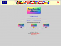 drug-encyclopedia.eu Webseite Vorschau