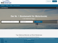 boot-bodensee.com Webseite Vorschau