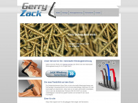 gerry-zack.de Webseite Vorschau