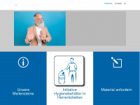 hygienebehaelter-herrentoiletten.de Webseite Vorschau