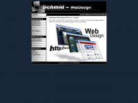schmidwebdesign.ch Webseite Vorschau