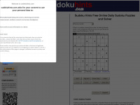sudokuhints.com Webseite Vorschau