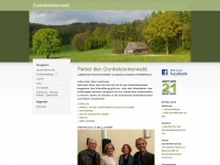 dunkelsteinerwald.org Webseite Vorschau