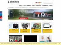 draminski.fr Webseite Vorschau