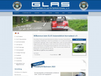 glasclub.de Webseite Vorschau