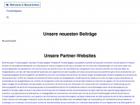 matratzen-wasserbetten.ch Webseite Vorschau