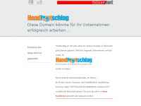 handschlag.at Webseite Vorschau
