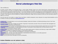 bernd-leitenberger.de Webseite Vorschau