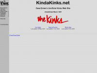 kindakinks.net Webseite Vorschau