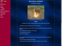 mechanical-demining.com Webseite Vorschau