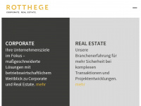 rotthege.com Webseite Vorschau