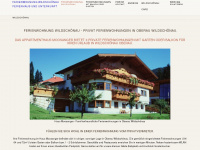wildschoenau.cc Webseite Vorschau