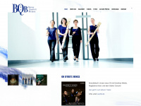 boreas-quartett.de Webseite Vorschau
