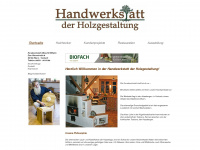 handwerkstatt-der-holzgestaltung.de Webseite Vorschau