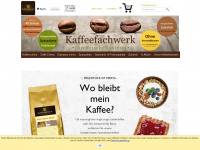 kaffeefachwerk.de Webseite Vorschau