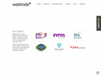 webtrade.ie Webseite Vorschau