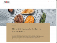 merat.ch Webseite Vorschau