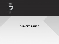 ruedigerlange.com Webseite Vorschau