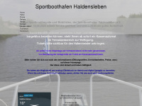 Sportboothafen-haldensleben.de