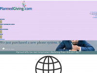 plannedgiving.com Webseite Vorschau