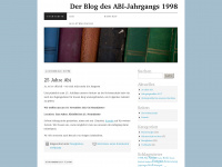 holstenschule98.wordpress.com Webseite Vorschau