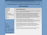 kentchadze.de Webseite Vorschau