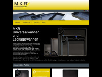 mkr-industrieprodukte.com Webseite Vorschau