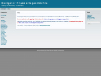 pharmaziegeschichte.wordpress.com Webseite Vorschau