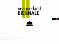 neanderland-biennale.de Webseite Vorschau