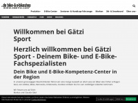 gaetzi.com Webseite Vorschau