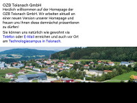 ozb-teisnach.de Webseite Vorschau