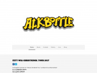 alkbottle.at Webseite Vorschau