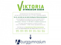viktoria-gymnasium.de Webseite Vorschau