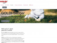 goldi-sauger.de Webseite Vorschau