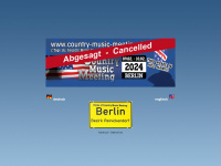 countrymusicmeeting.de Webseite Vorschau