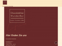 chocolaedchen-wunderbar.de Webseite Vorschau