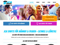 jgashirt.de Webseite Vorschau