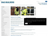 buildersandover.co.uk Webseite Vorschau